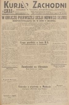 Kurjer Zachodni Iskra : dziennik polityczny, gospodarczy i literacki. R.21, 1930, nr 273