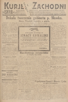 Kurjer Zachodni Iskra : dziennik polityczny, gospodarczy i literacki. R.21, 1930, nr 278