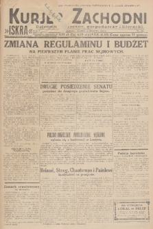 Kurjer Zachodni Iskra : dziennik polityczny, gospodarczy i literacki. R.21, 1930, nr 286