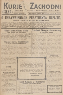 Kurjer Zachodni Iskra : dziennik polityczny, gospodarczy i literacki. R.21, 1930, nr 288