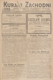 Kurjer Zachodni Iskra : dziennik polityczny, gospodarczy i literacki. R.21, 1930, nr 292