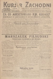 Kurjer Zachodni Iskra : dziennik polityczny, gospodarczy i literacki. R.21, 1930, nr 293