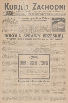 Kurjer Zachodni Iskra : dziennik polityczny, gospodarczy i literacki. R.21, 1930, nr 297