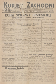Kurjer Zachodni Iskra : dziennik polityczny, gospodarczy i literacki. R.21, 1930, nr 298