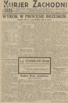 Kurjer Zachodni Iskra : dziennik polityczny, gospodarczy i literacki. R.23, 1932, nr 10