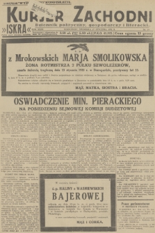 Kurjer Zachodni Iskra : dziennik polityczny, gospodarczy i literacki. R.23, 1932, nr 13 [po konfiskacie]