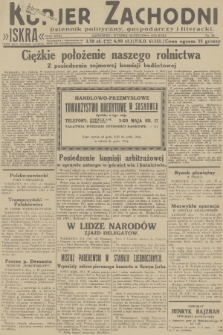 Kurjer Zachodni Iskra : dziennik polityczny, gospodarczy i literacki. R.23, 1932, nr 20