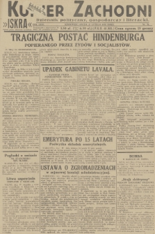 Kurjer Zachodni Iskra : dziennik polityczny, gospodarczy i literacki. R.23, 1932, nr 38