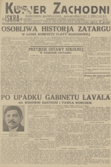 Kurjer Zachodni Iskra : dziennik polityczny, gospodarczy i literacki. R.23, 1932, nr 39