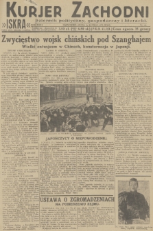 Kurjer Zachodni Iskra : dziennik polityczny, gospodarczy i literacki. R.23, 1932, nr 44
