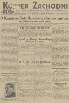 Kurjer Zachodni Iskra : dziennik polityczny, gospodarczy i literacki. R.23, 1932, nr 56