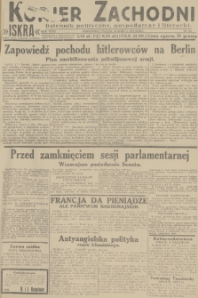 Kurjer Zachodni Iskra : dziennik polityczny, gospodarczy i literacki. R.23, 1932, nr 64
