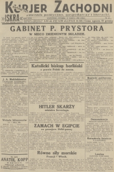 Kurjer Zachodni Iskra : dziennik polityczny, gospodarczy i literacki. R.23, 1932, nr 67
