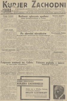 Kurjer Zachodni Iskra : dziennik polityczny, gospodarczy i literacki. R.23, 1932, nr 69
