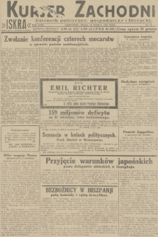 Kurjer Zachodni Iskra : dziennik polityczny, gospodarczy i literacki. R.23, 1932, nr 72