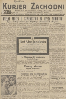 Kurjer Zachodni Iskra : dziennik polityczny, gospodarczy i literacki. R.23, 1932, nr 78