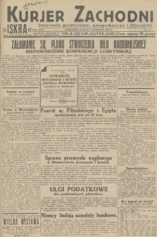 Kurjer Zachodni Iskra : dziennik polityczny, gospodarczy i literacki. R.23, 1932, nr 81