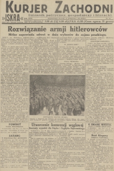 Kurjer Zachodni Iskra : dziennik polityczny, gospodarczy i literacki. R.23, 1932, nr 86