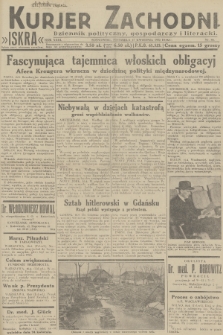 Kurjer Zachodni Iskra : dziennik polityczny, gospodarczy i literacki. R.23, 1932, nr 88