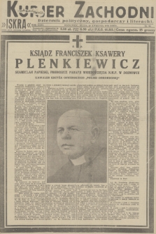 Kurjer Zachodni Iskra : dziennik polityczny, gospodarczy i literacki. R.23, 1932, nr 90
