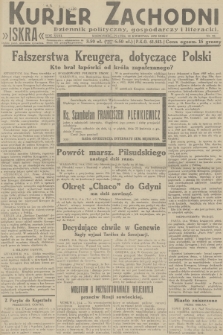 Kurjer Zachodni Iskra : dziennik polityczny, gospodarczy i literacki. R.23, 1932, nr 92