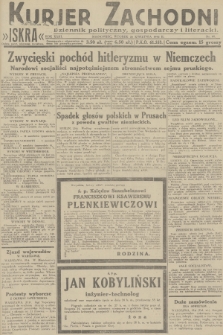 Kurjer Zachodni Iskra : dziennik polityczny, gospodarczy i literacki. R.23, 1932, nr 95