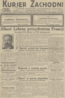 Kurjer Zachodni Iskra : dziennik polityczny, gospodarczy i literacki. R.23, 1932, nr 108