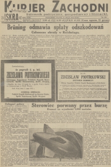 Kurjer Zachodni Iskra : dziennik polityczny, gospodarczy i literacki. R.23, 1932, nr 110