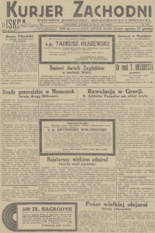 Kurjer Zachodni Iskra : dziennik polityczny, gospodarczy i literacki. R.23, 1932, nr 119