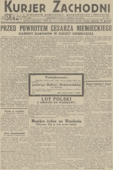 Kurjer Zachodni Iskra : dziennik polityczny, gospodarczy i literacki. R.23, 1932, nr 129