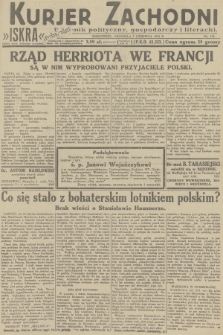 Kurjer Zachodni Iskra : dziennik polityczny, gospodarczy i literacki. R.23, 1932, nr 130