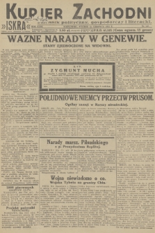 Kurjer Zachodni Iskra : dziennik polityczny, gospodarczy i literacki. R.23, 1932, nr 143