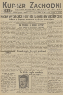 Kurjer Zachodni Iskra : dziennik polityczny, gospodarczy i literacki. R.23, 1932, nr 144