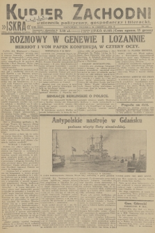 Kurjer Zachodni Iskra : dziennik polityczny, gospodarczy i literacki. R.23, 1932, nr 148