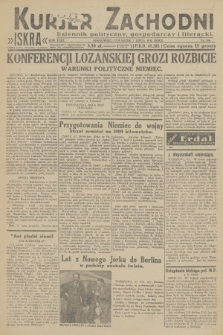 Kurjer Zachodni Iskra : dziennik polityczny, gospodarczy i literacki. R.23, 1932, nr 156