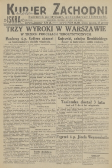 Kurjer Zachodni Iskra : dziennik polityczny, gospodarczy i literacki. R.23, 1932, nr 159