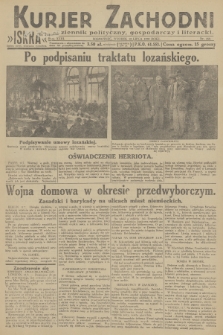 Kurjer Zachodni Iskra : dziennik polityczny, gospodarczy i literacki. R.23, 1932, nr 160