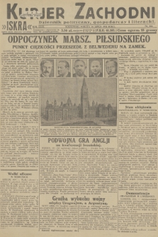 Kurjer Zachodni Iskra : dziennik polityczny, gospodarczy i literacki. R.23, 1932, nr 164