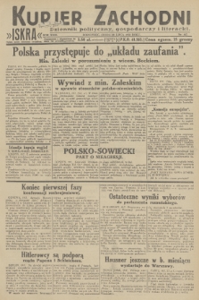 Kurjer Zachodni Iskra : dziennik polityczny, gospodarczy i literacki. R.23, 1932, nr 167