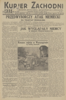 Kurjer Zachodni Iskra : dziennik polityczny, gospodarczy i literacki. R.23, 1932, nr 177