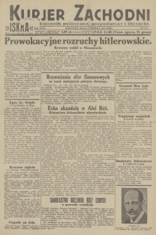 Kurjer Zachodni Iskra : dziennik polityczny, gospodarczy i literacki. R.23, 1932, nr 179