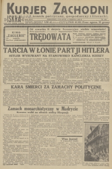 Kurjer Zachodni Iskra : dziennik polityczny, gospodarczy i literacki. R.23, 1932, nr 186