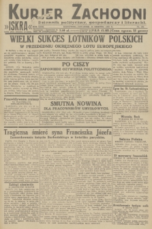 Kurjer Zachodni Iskra : dziennik polityczny, gospodarczy i literacki. R.23, 1932, nr 192
