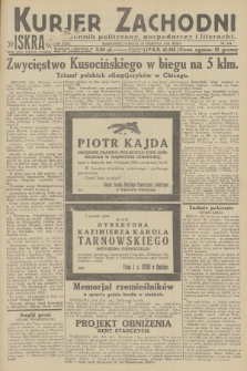 Kurjer Zachodni Iskra : dziennik polityczny, gospodarczy i literacki. R.23, 1932, nr 194