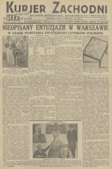 Kurjer Zachodni Iskra : dziennik polityczny, gospodarczy i literacki. R.23, 1932, nr 203