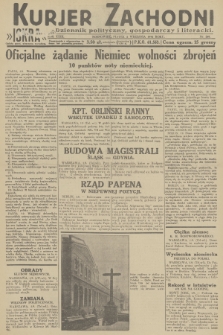 Kurjer Zachodni Iskra : dziennik polityczny, gospodarczy i literacki. R.23, 1932, nr 205