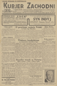 Kurjer Zachodni Iskra : dziennik polityczny, gospodarczy i literacki. R.23, 1932, nr 228 [po konfiskacie]