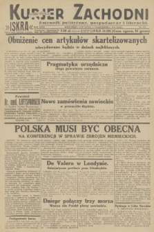 Kurjer Zachodni Iskra : dziennik polityczny, gospodarczy i literacki. R.23, 1932, nr 234