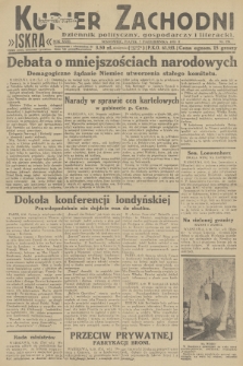 Kurjer Zachodni Iskra : dziennik polityczny, gospodarczy i literacki. R.23, 1932, nr 235