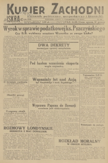 Kurjer Zachodni Iskra : dziennik polityczny, gospodarczy i literacki. R.23, 1932, nr 242